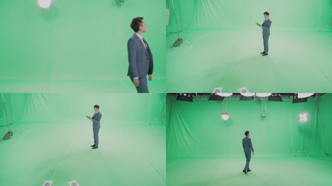 绿幕抠像场景互动