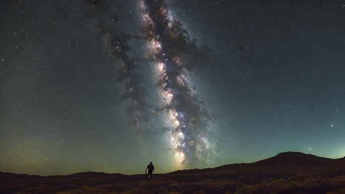 星空银河延时