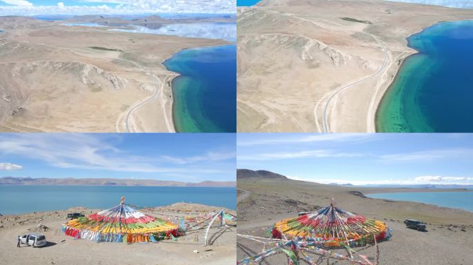 西藏无人机航拍素材