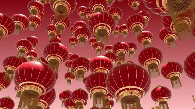 春节 红灯笼 喜庆 背景