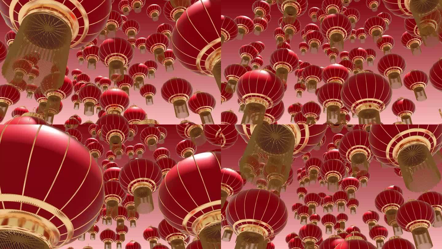 春节 红灯笼 喜庆 背景