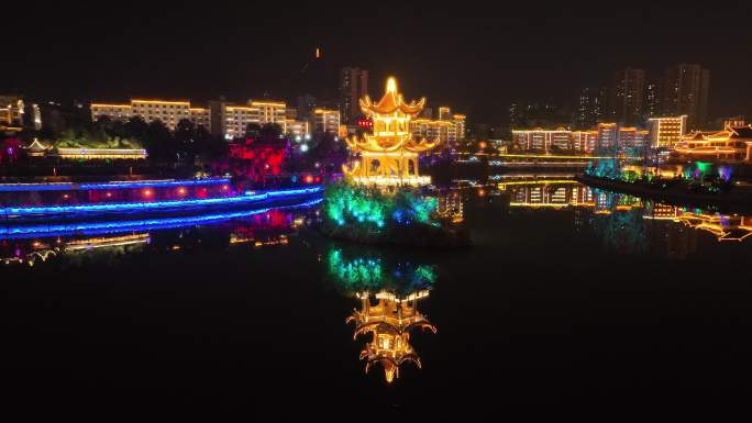 铜仁铜岩夜景