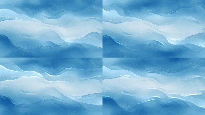 蓝色抽象线条波浪波纹
