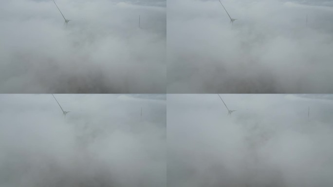 金华市廿四尖的云海风车