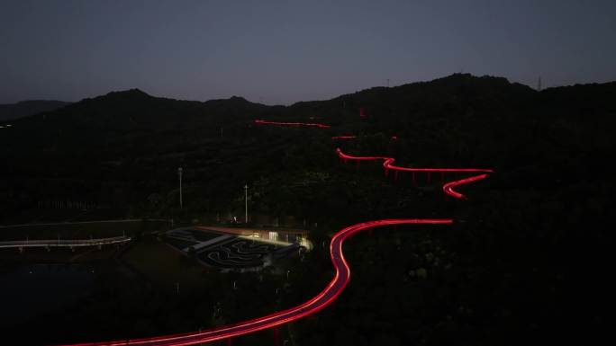 光明虹桥夜景