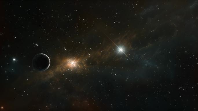 太空星云恒星黑洞视频素材