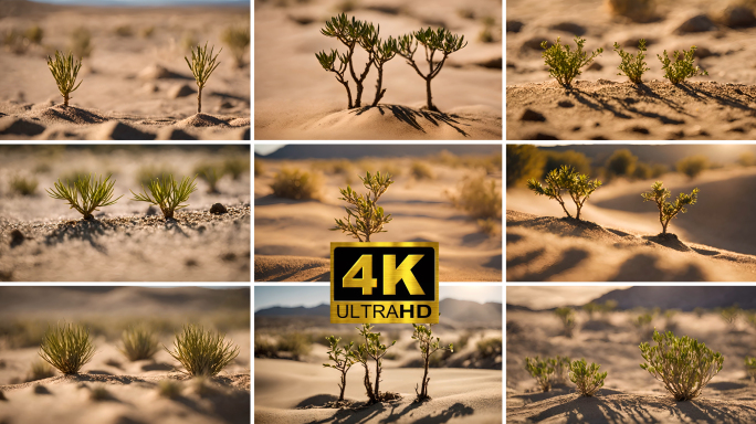 沙漠植物沙漠绿洲纺纱互杀防沙护沙