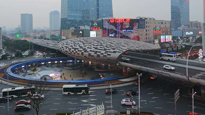 上海五角场城市建筑