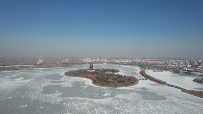 河口区鸣翠湖公园解锁中国河口站