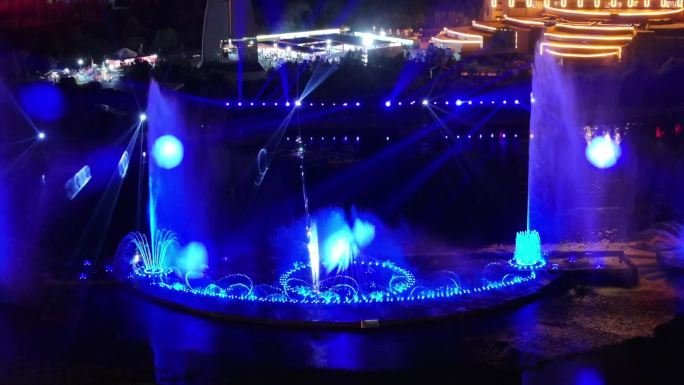 锡林湖音乐喷泉5