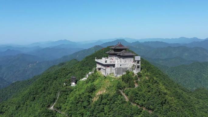 云台山 寺庙 高山  古建筑