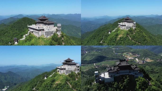 云台山 寺庙 高山  古建筑