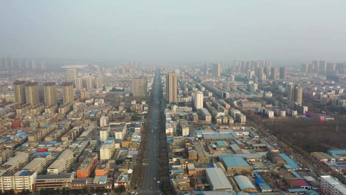 偃师地标航拍