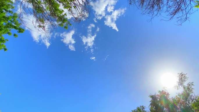 小清新天空 天空 空镜