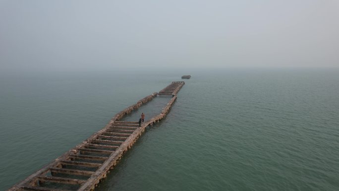 孤东海提海滩海边解锁中国垦利站