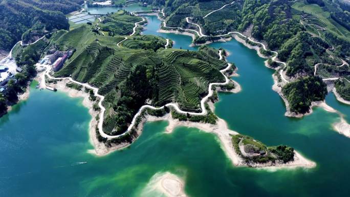 雪峰湖 湖景 环湖路