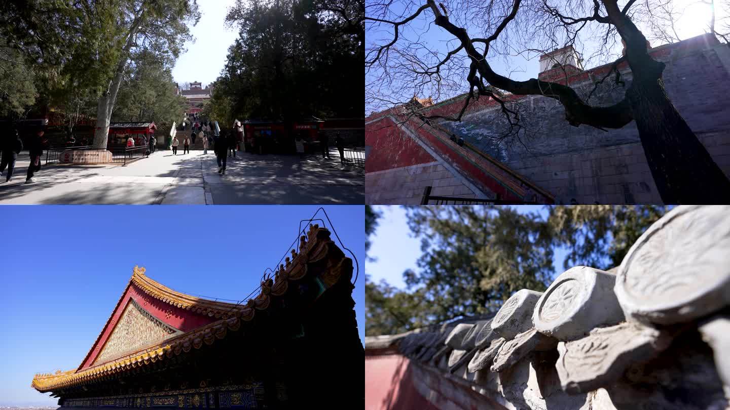 4K北京景点颐和园景区空镜2
