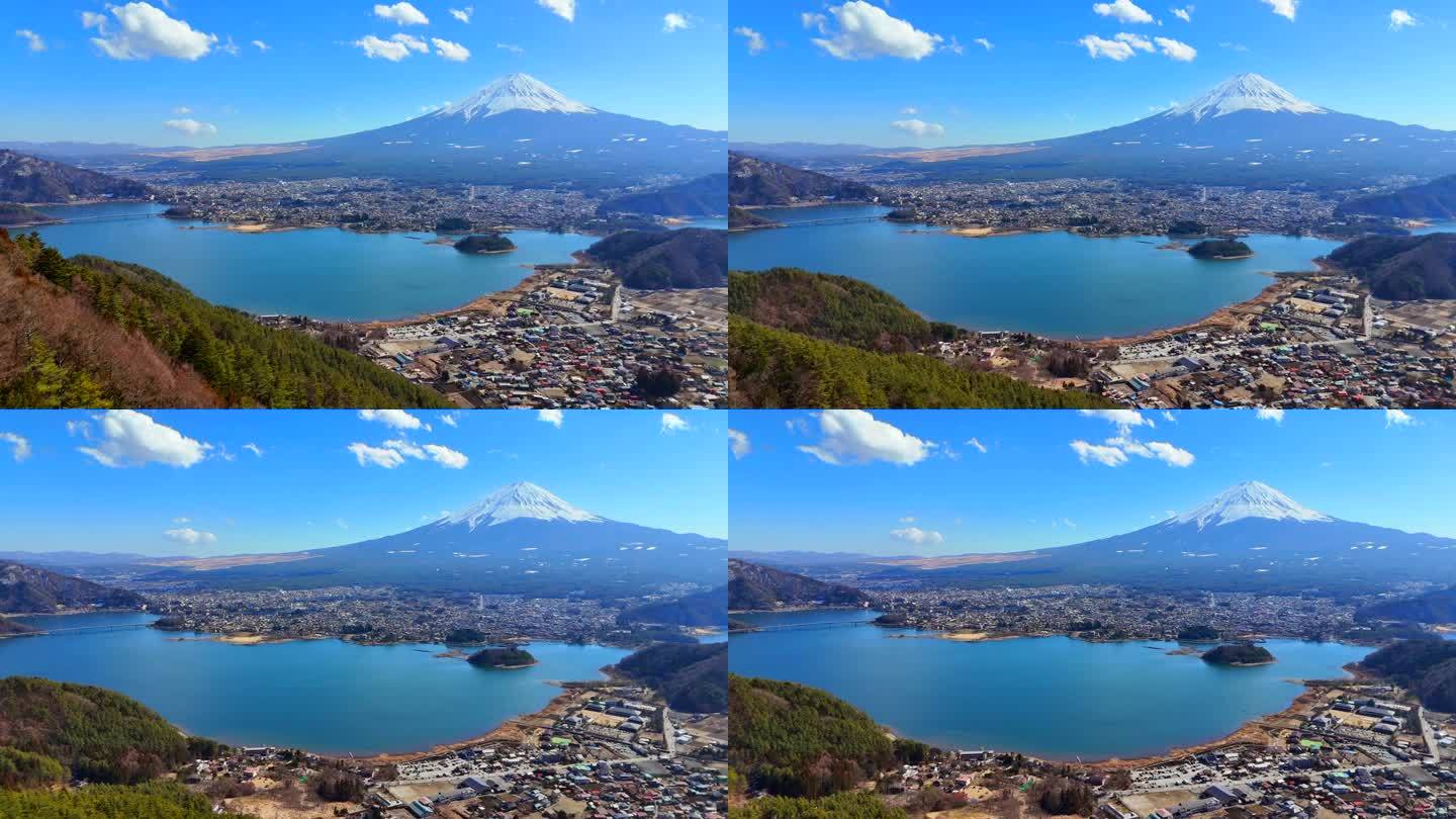 富士山。