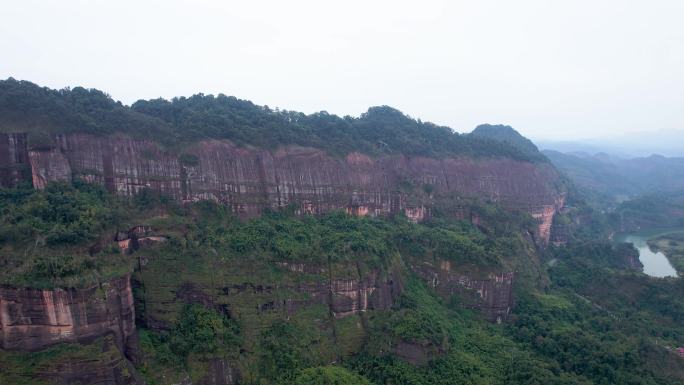 韶关丹霞山自然风光丹霞地质地貌锦江山水