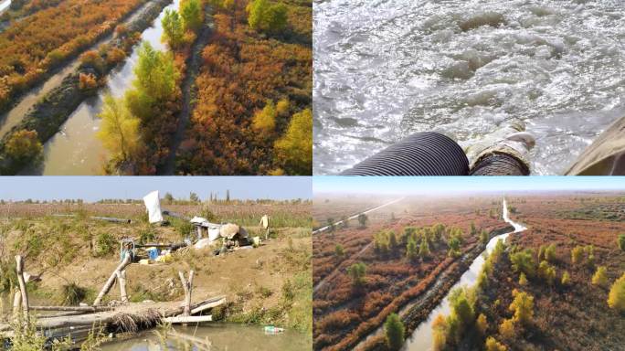 新疆农村田间水利设施