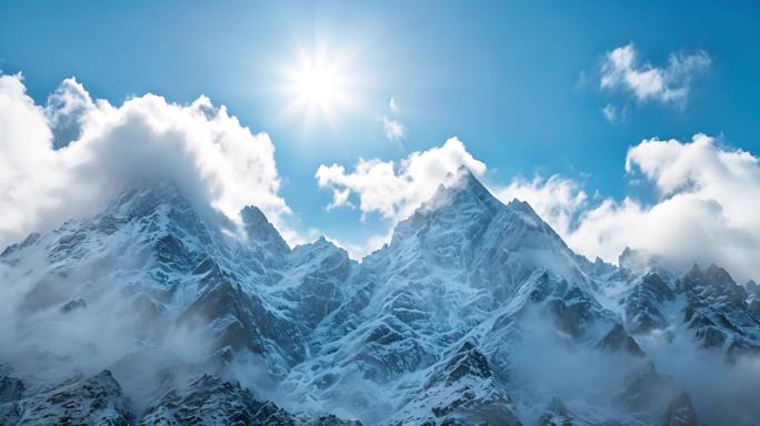 原创风景雪山大合集