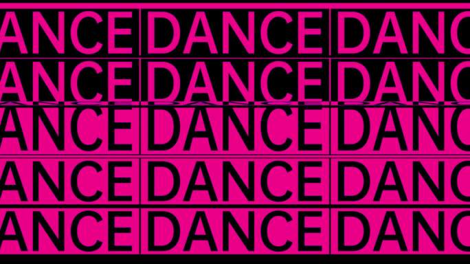 4K 粉色Dance快歌纵深节奏舞蹈空间