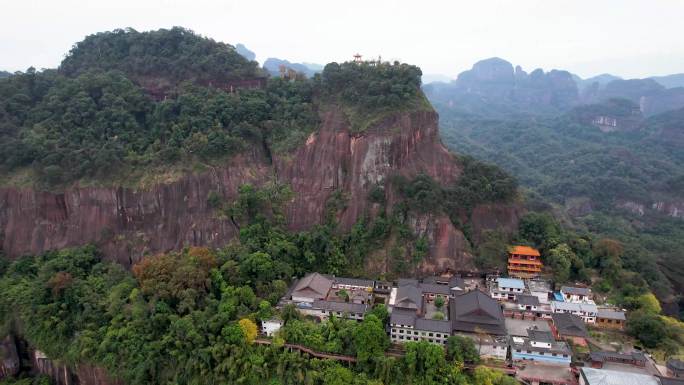 韶关丹霞山自然风光丹霞地质地貌锦江山水