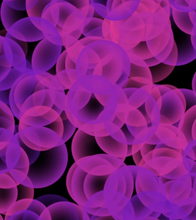 抽象气泡背景。粉色球体图案。4K垂直视频。