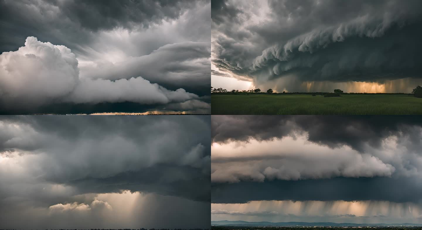 【100组合集】积雨云遮天蔽日空境云翻滚