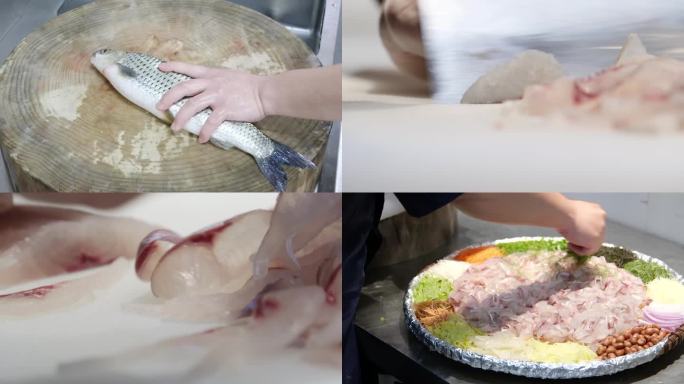 广西赤眼鳟 鱼生片做法 壮乡特色美食