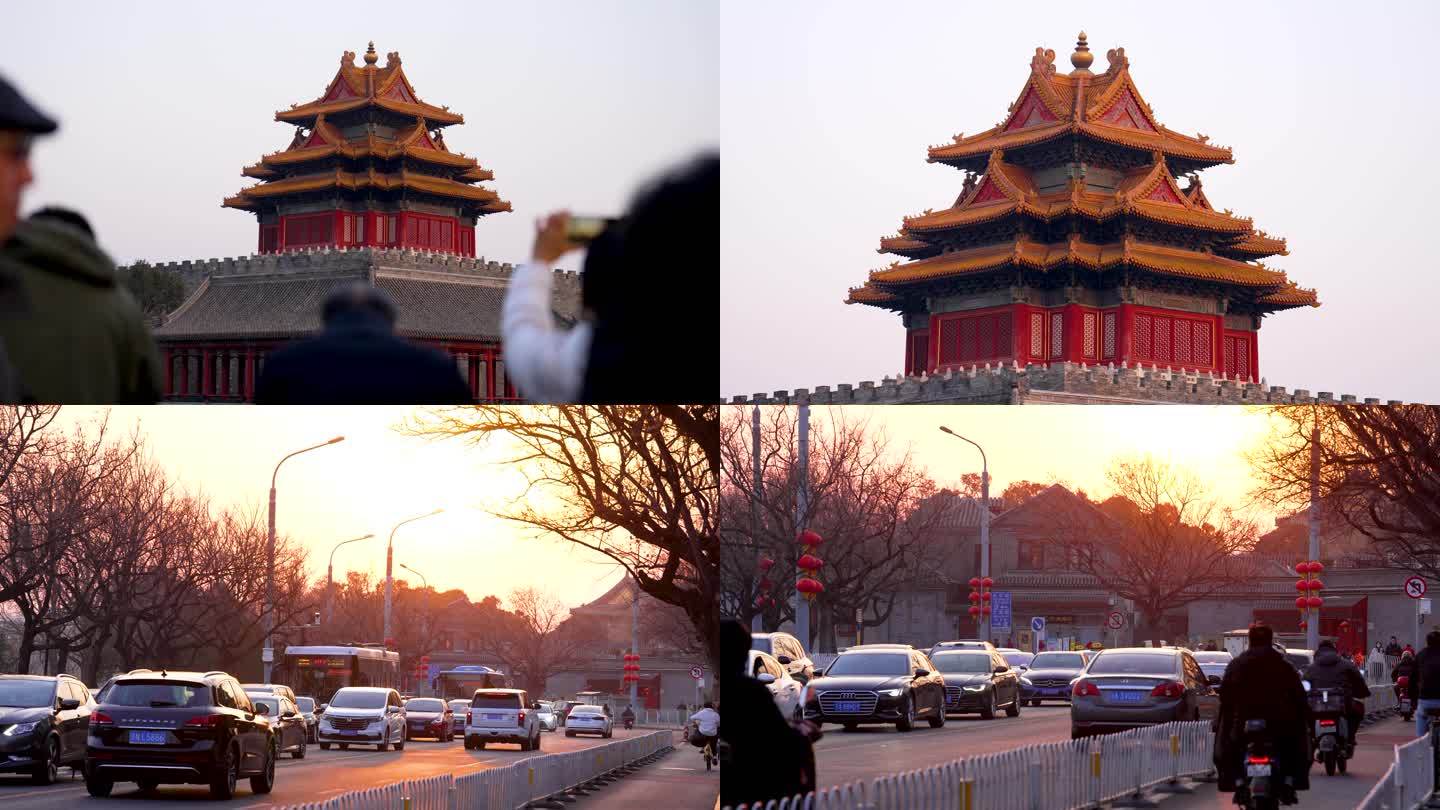 4K北京城市人文空镜