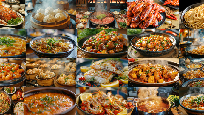 中国美食特色菜【合集】