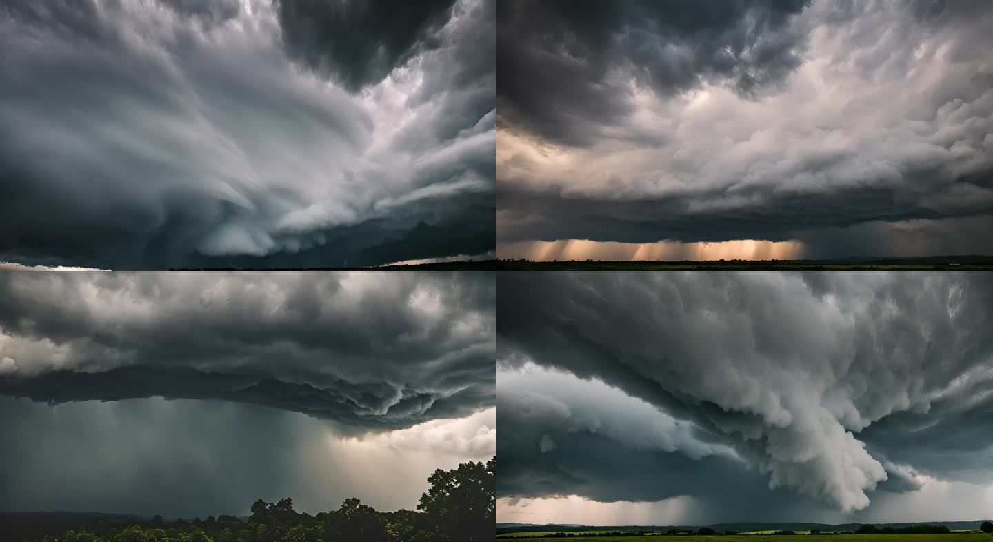 【100组合集】积雨云遮天蔽日空境云翻滚