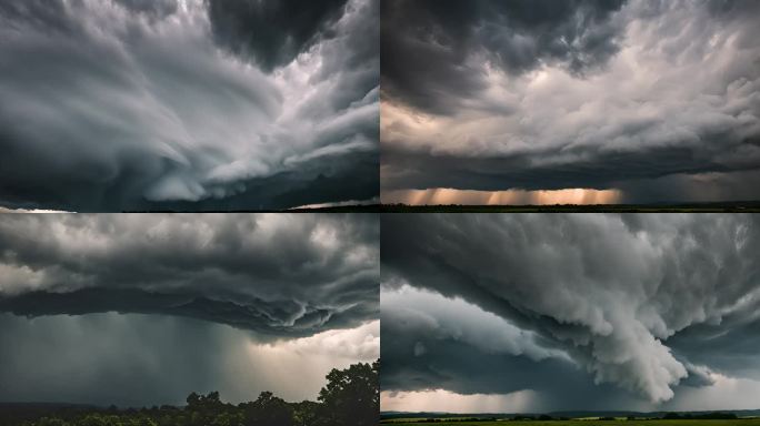 【100组合集】积雨云遮天蔽日空境云翻滚