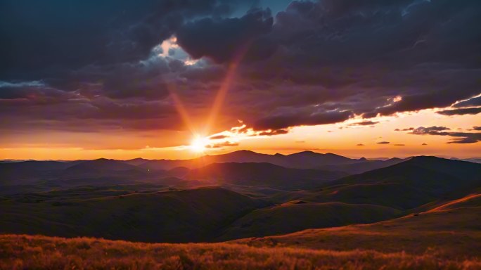 夕阳风景