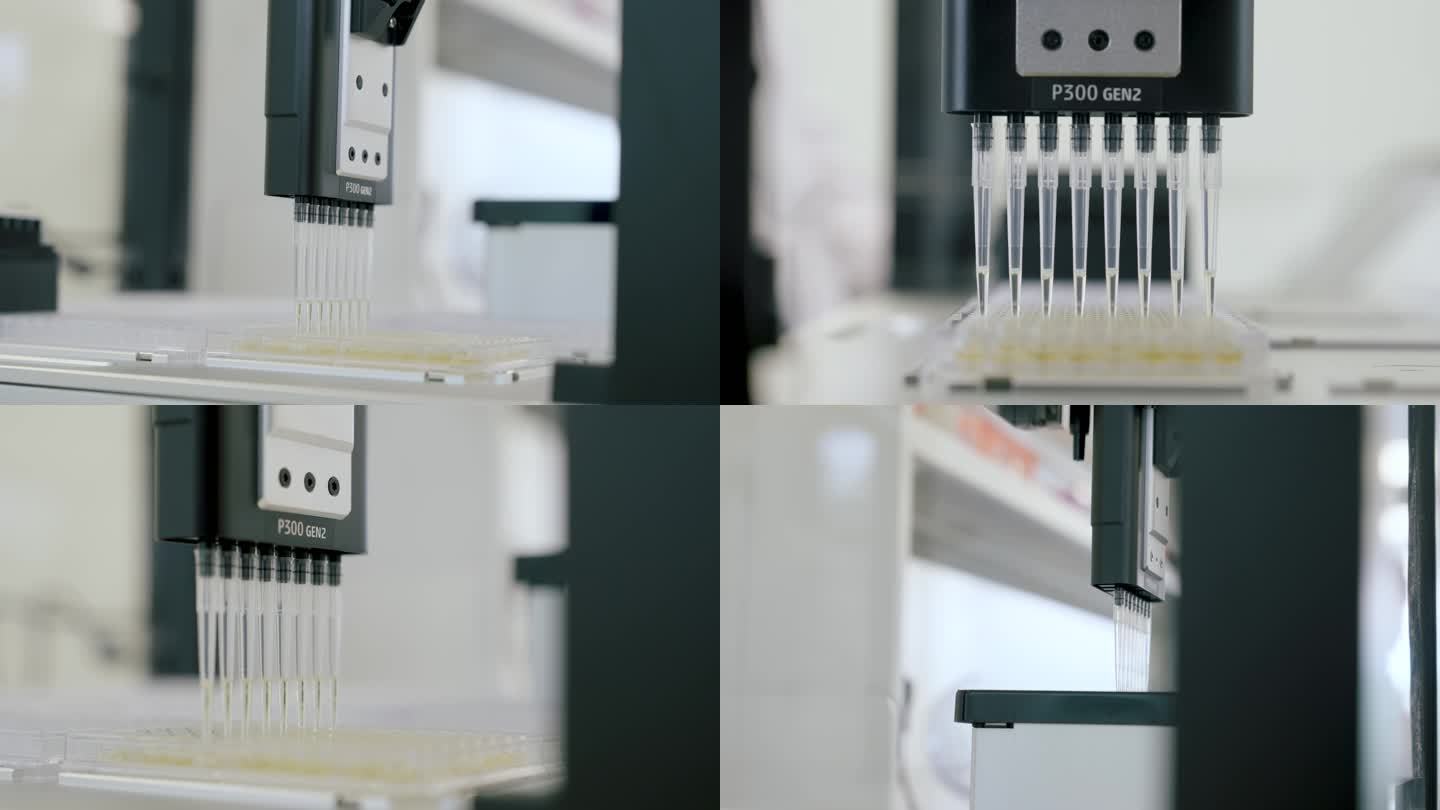 试管科学医疗机械臂精密仪器自动化医药生物