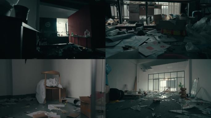 【4K】办公室废墟
