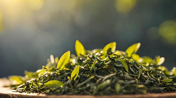 【合集】茶叶特写新茶视频茶叶杀青素材空镜