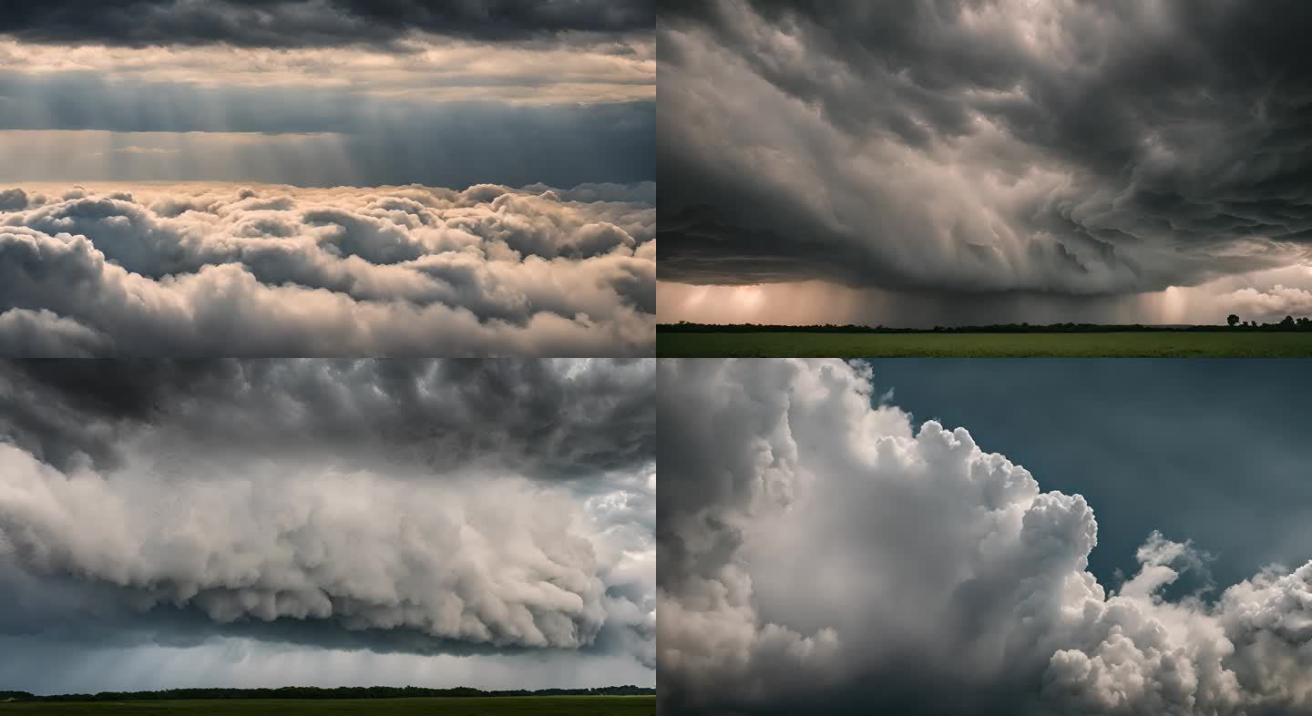 【100组合集】积雨云遮天蔽日空境云翻滚