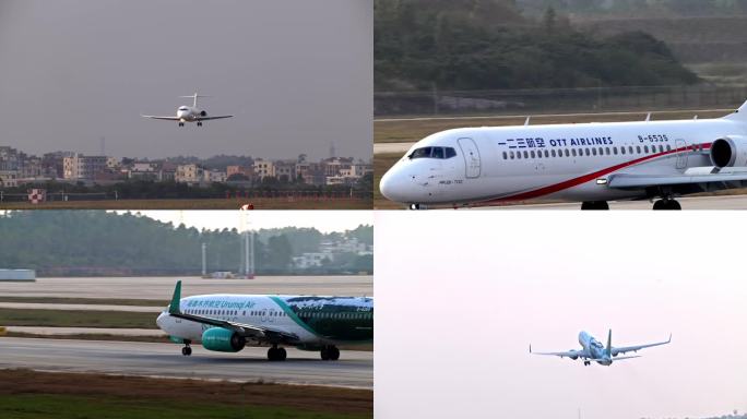 4K湛江机场飞机起落 吴川机场 航空公司