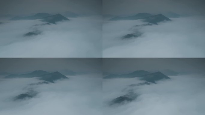 云雾之下是城市，云雾之上是苗寨