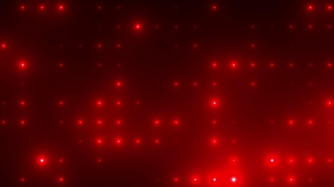 6K红色阵列灯光(小)闪烁背景无缝循环
