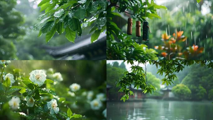 清明 惊蛰 雨水 禅意意境 升格