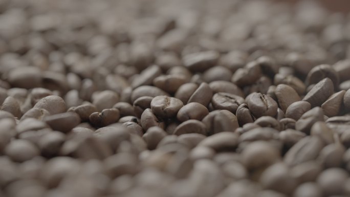 【4K原素材】咖啡豆 烟雾 原素材可调色
