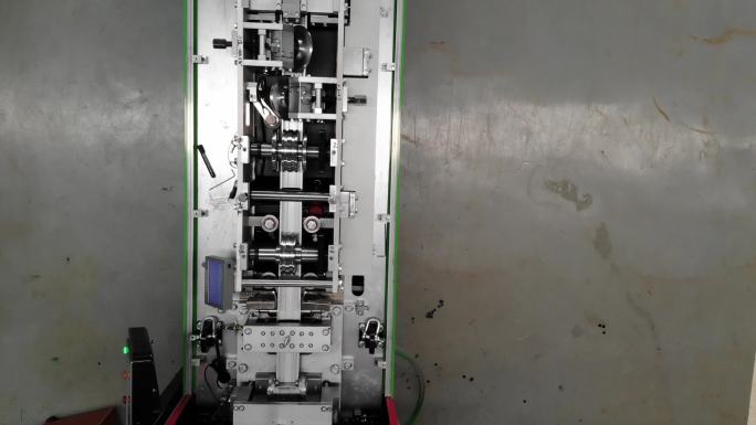 航拍工厂车间建筑材料加工视频素材