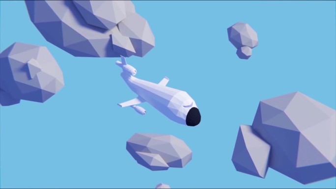 飞机3D动画
