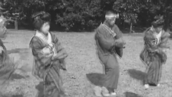 上世纪日本民俗活动 日本神道 日本神事舞
