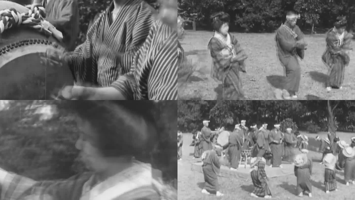 上世纪日本民俗活动 日本神道 日本神事舞
