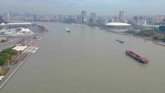 上海外滩黄浦江风景视频素材