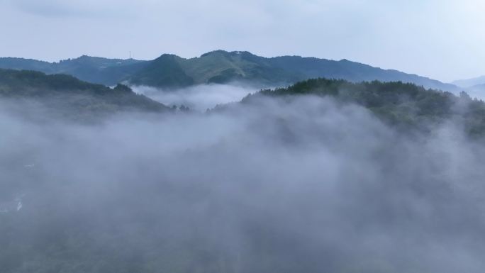 【潜山】实拍穿云村庄